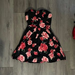 Black and red mini dress purchased from “Stitches” size small